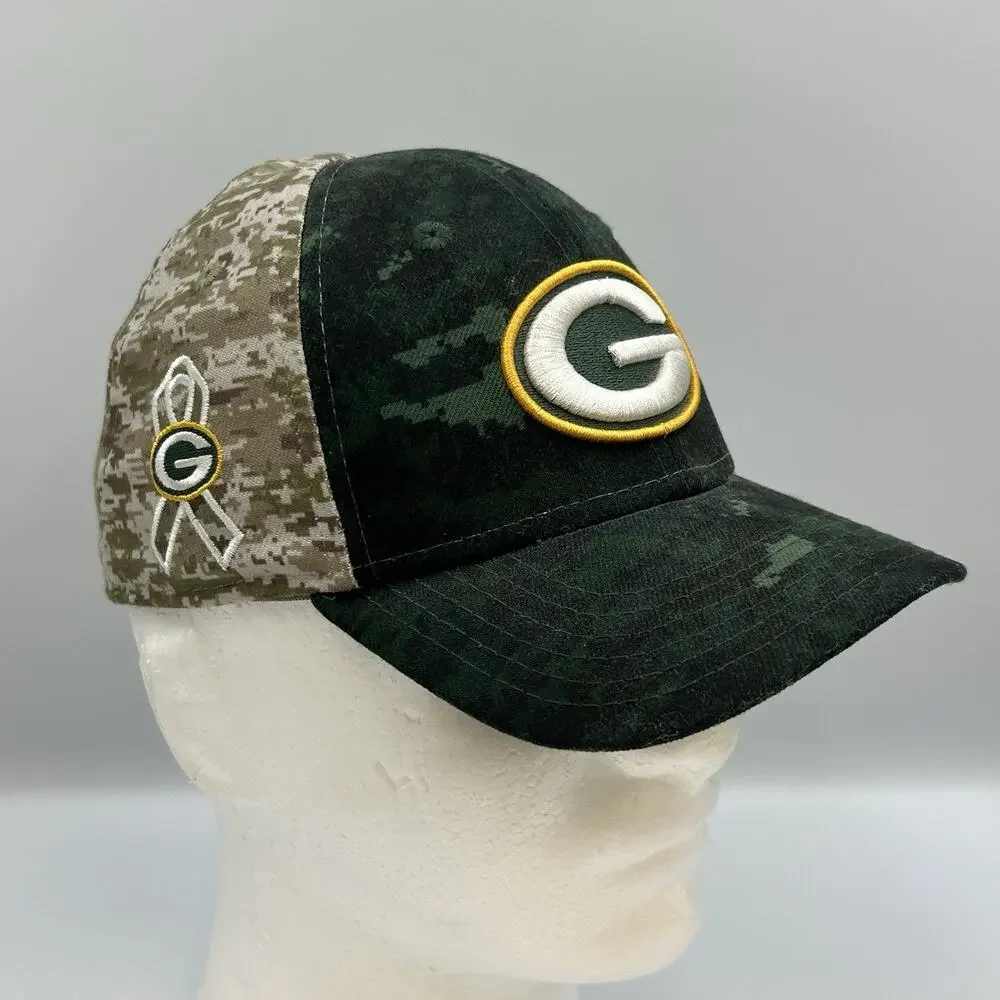 Green Bay Packers NFL Military Appreciation Baseball Hat Toddler-Child Green